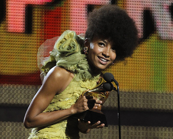 Grammy Awards: Esperanza Spalding accepts her award