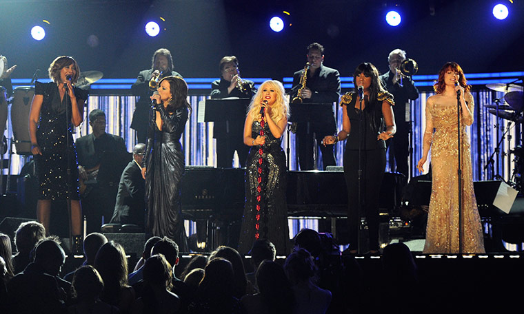 Grammy Awards: Christina Aguilera, Florence Welch and other artists perform