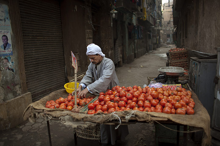 egypt day 21:  a market in downtown Cairo