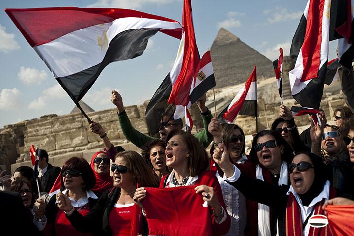 egypt protests day 21: Egyptian tour guides