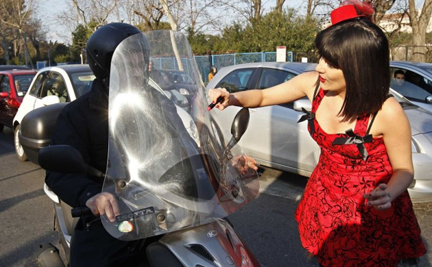 Valentine's Day flash mob in Rome