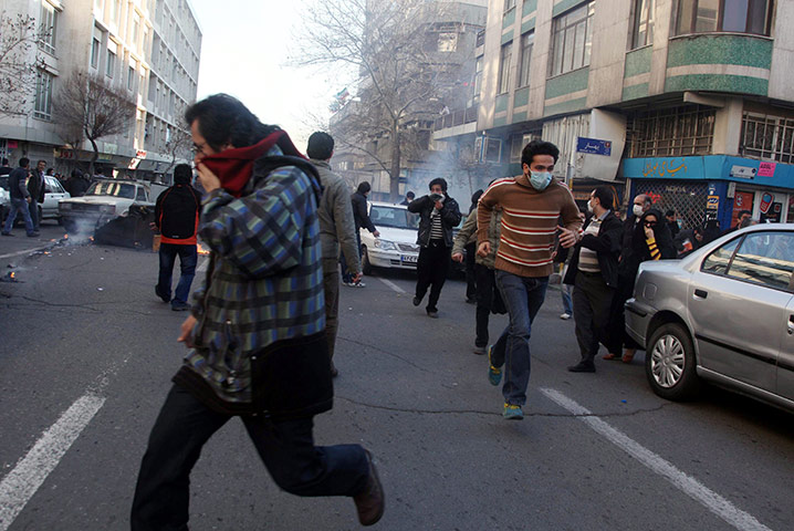 Iran protests: Demonstration in Tehran