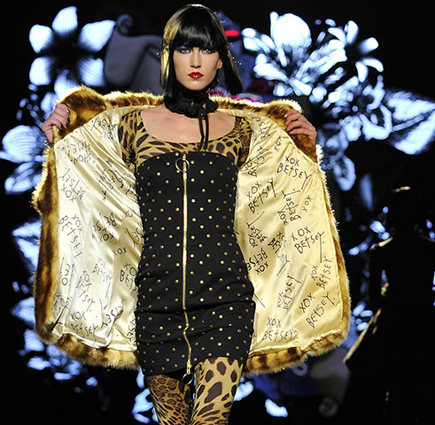 New York Fashion Week: Betsey Johnson is modelled during Fashion Week