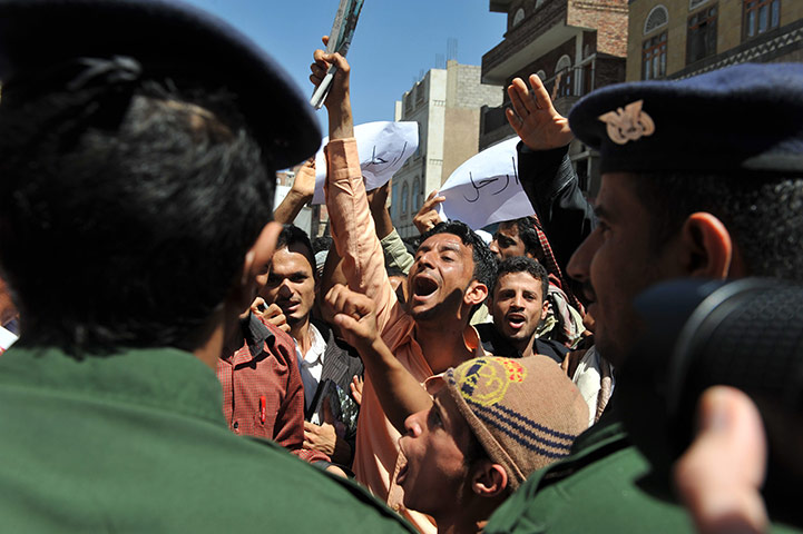 Protesters In Yemen