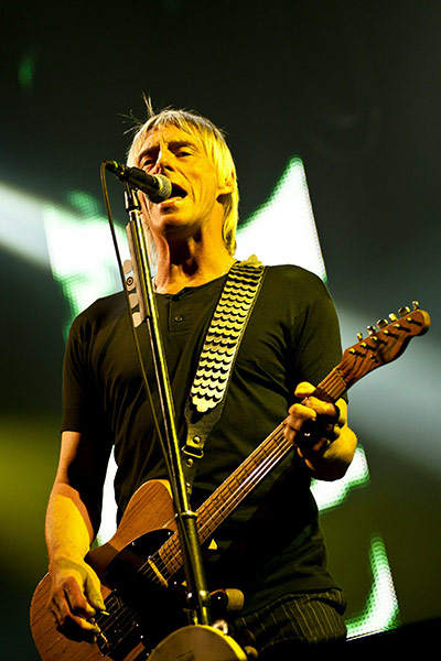 Music Awards: Paul Weller Performs At Wembley Arena In London