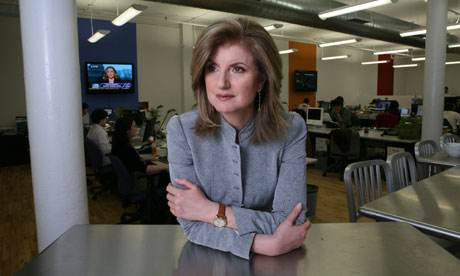 Arianna Huffington in her New York office.