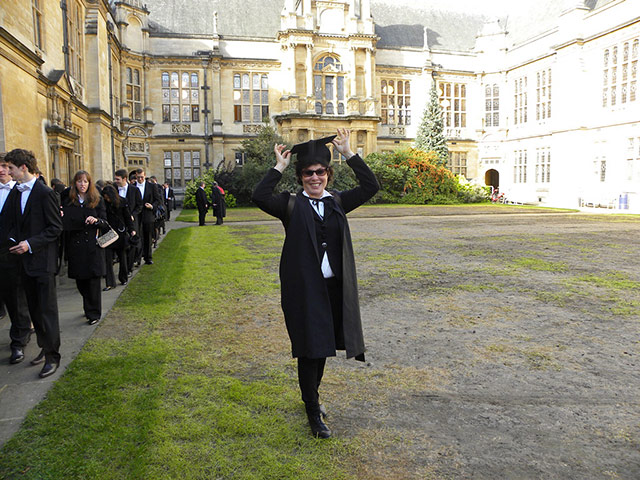 Week in pics: Ruby Wax: Ruby Wax in academic gown
