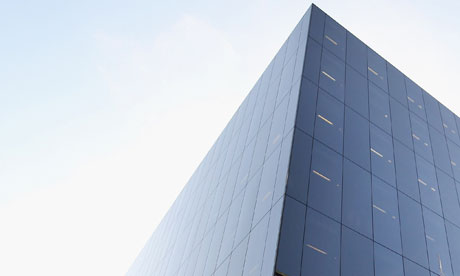 Corner of a skyscraper