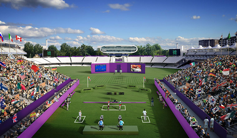 2012 Venues: Updated artist's impression image of the 2012 Olympic Archery Venue
