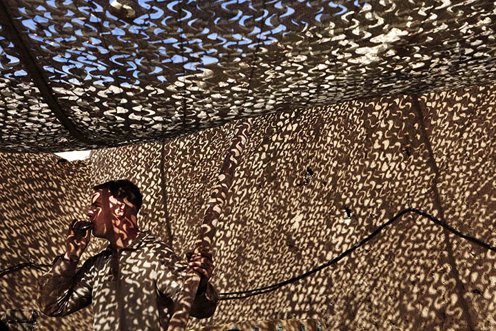 24 hours in pictures: US marines in southern Afghanistan's Helmand province