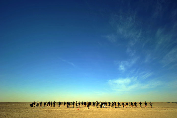 24 hours in pictures: Afghan National Policemen 