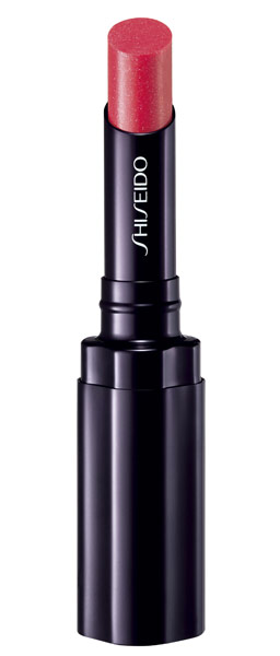 key trends: Bright lips: Shiseido Shimmering Rouge in OR405 Sizzle
