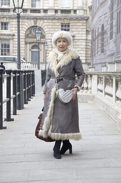 London fashion week : London fashion week: street style, Sheila Vivian