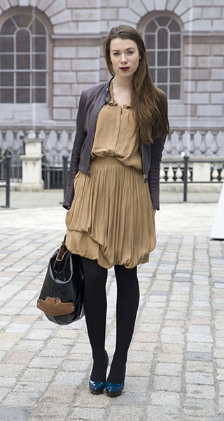 London fashion week : London fashion week: street style, Roberta Einer