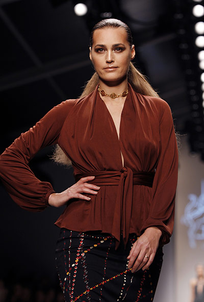 LFW: saturday: Yasmin Le Bon
