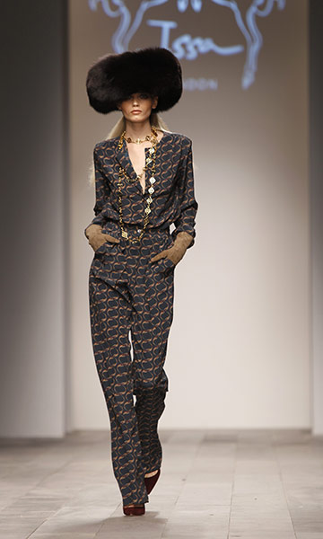 LFW: saturday: Issa runway