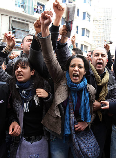 Arab Protests: Demonstrations across the Arab region