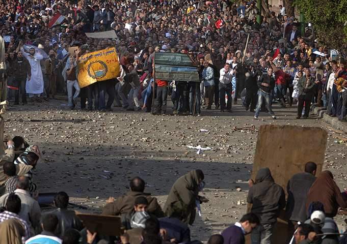 Sean Smith in Cairo: Anti and pro government demonstrations in Cairo