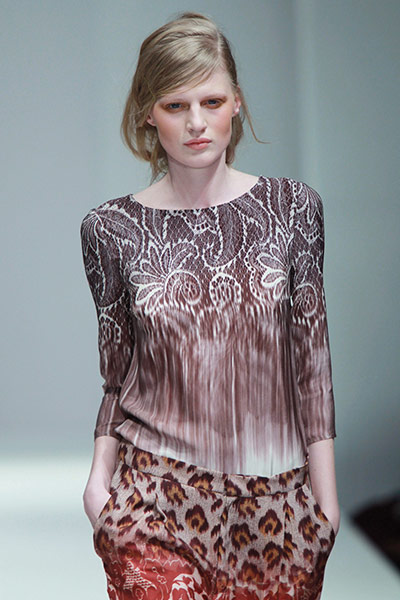 London Fashion Week : Clements Ribeiro Runway 