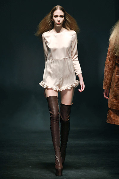 London Fashion Week : Charles Anastase Runway