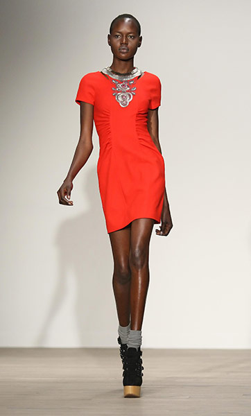 London Fashion Week : Matthew Williamson Catwalk 