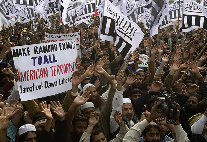raymond davis: Pakistani religious party Jamaat-u-Dawa rally to condemn Raymond Davis