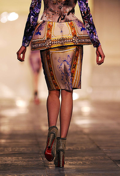 London Fashion Week Tues: Mary Katrantzou London Fashion Week 