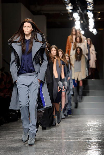London Fashion Week Tues: Aquascutum London Fashion Week