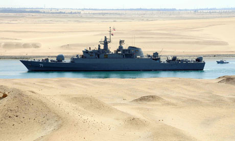 iranian warships suez