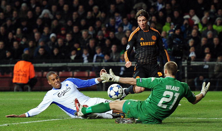 Champions League: Chelsea's Spanish forward Fernando Torre