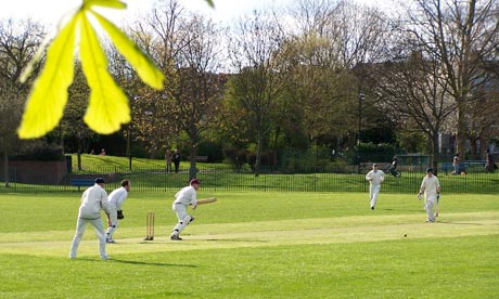 Pacific Cricket Club playing at Wray Crescent in Islington, north London