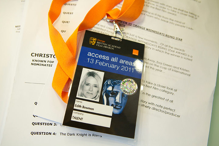 week in pics: Bowman: Baftas pass