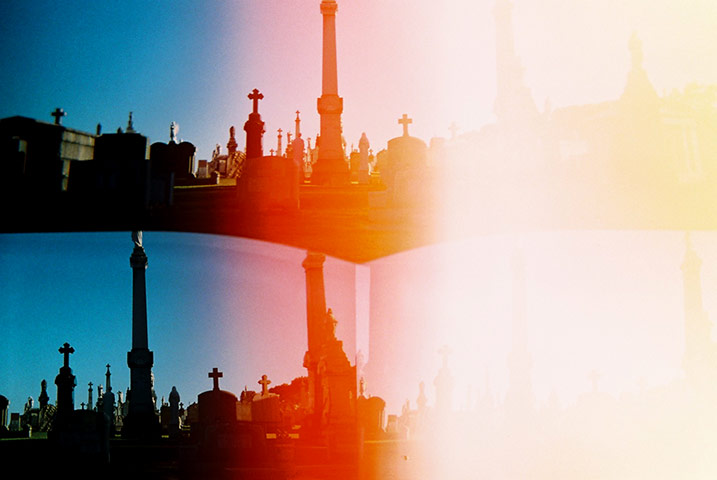 in pictures: broken: cemetery in Queens