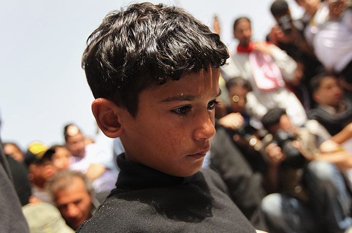 from the agencies: funeral In Bahrain