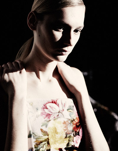 LFW: Mary Katrantzou: Backstage at Mary Katrantzou