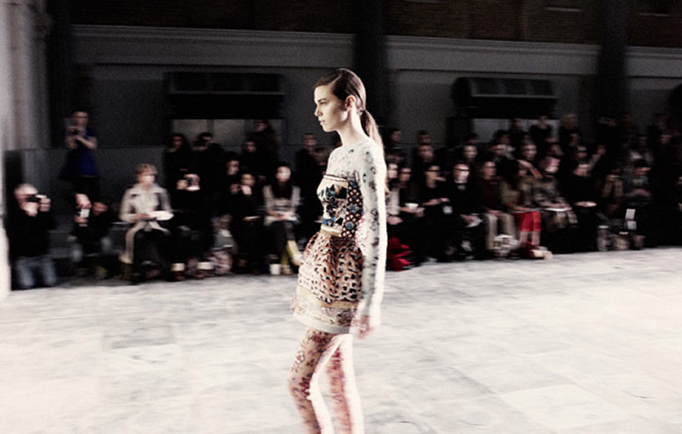 LFW: Mary Katrantzou: Mary Katrantzou show