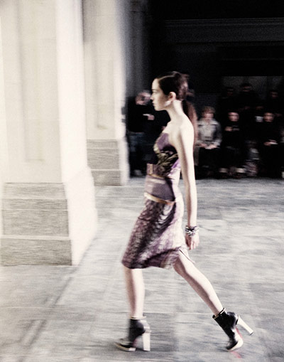 LFW: Mary Katrantzou: Mary Katrantzou show