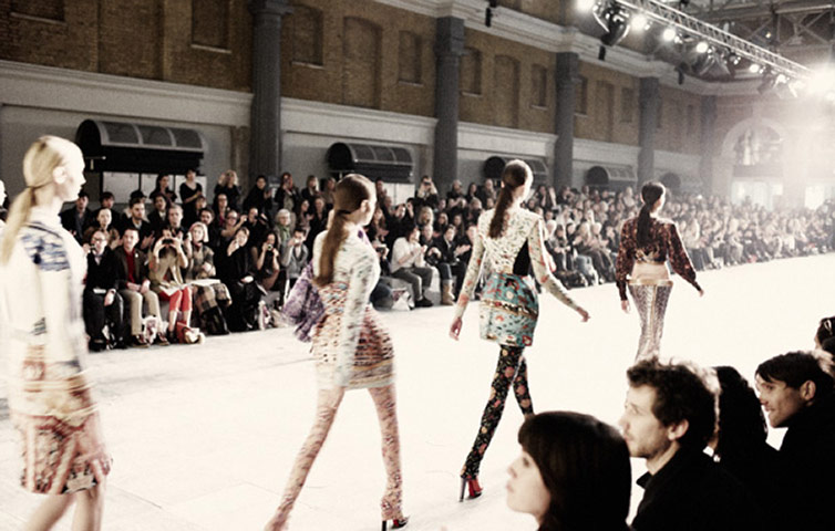 LFW: Mary Katrantzou: Mary Katrantzou show