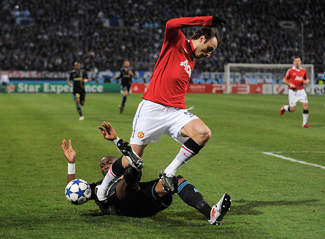 sport: Marseille v Manchester United - UEFA Champions League