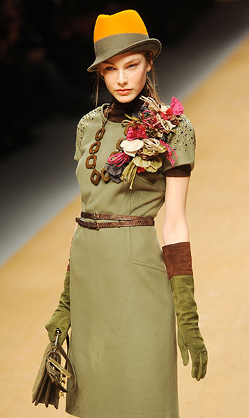 Milan fashion days 1-2: Blugirl Fashion Show as part of Milan Fashion Week Autumn/Winter 2011 