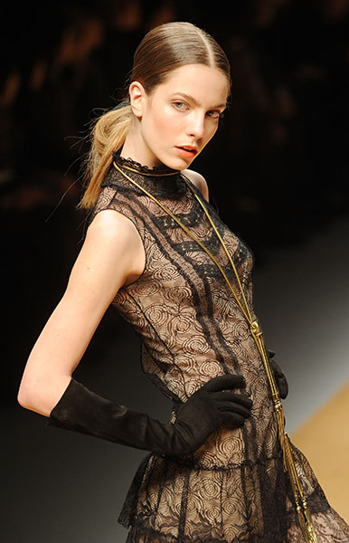 Milan fashion days 1-2: Blugirl Fashion Show as part of Milan Fashion Week Autumn/Winter 2011 