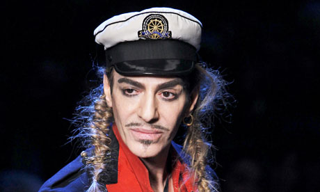 john galliano fashion designer. John Galliano was held by