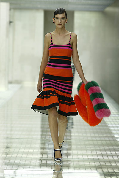 The fashion briefing: Prada fur stole