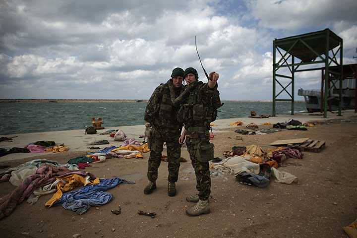 Libya: Royal Marines in Benghazi
