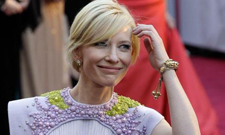 Cate Blanchett at the Oscars Cate Blanchett Well done Mr Byrite