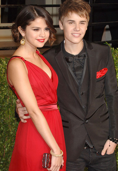 selena gomez vanity fair oscar party. Selena Gomez, Justin Bieber