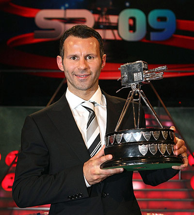 Giggs 20 Years: GGiggs wins BBC Sports Personality of the Year 2009 Sheffield