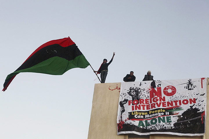 Benghazi celebrates: East Libya situation.