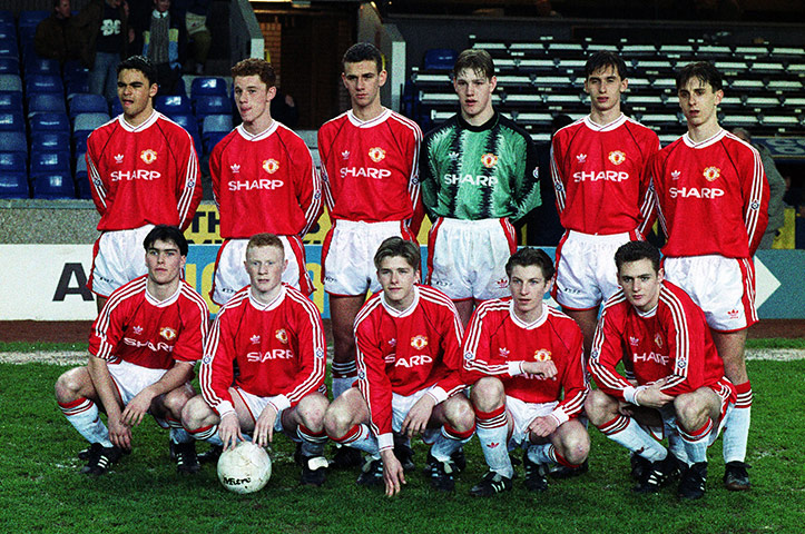 Gary Neville retires: 1992 Manchester United Youth Team