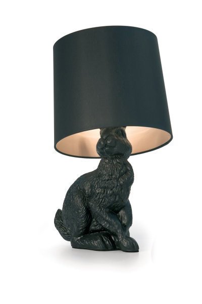 Homes: Spring greens: rabbit lamp